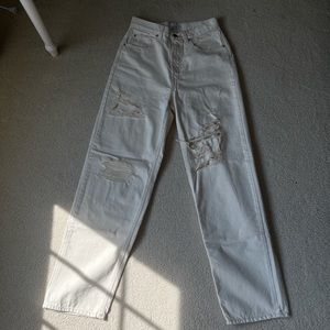 bdg cream jeans